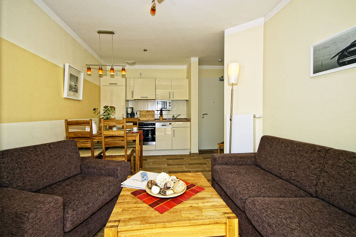 Wohnzimmer - Apartment „Dierhagen“ - Ferienwohnung in Dierhagen Strand